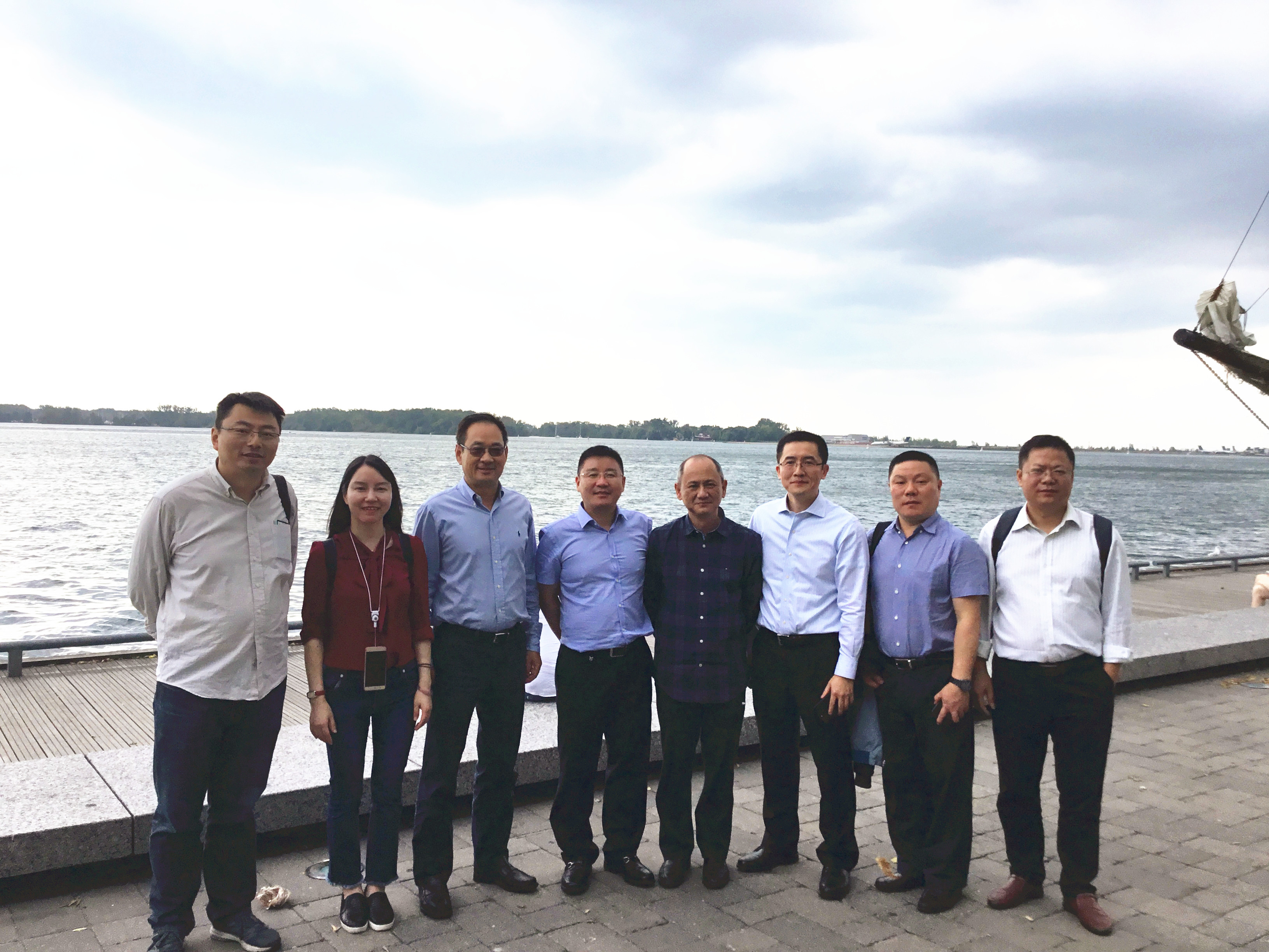 杭州市金融辦領導一行蒞臨硅谷天堂北美大區(qū)考察調研