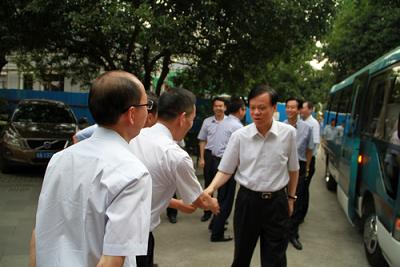 常務(wù)副省長(zhǎng)陳敏爾一行蒞臨天堂硅谷視察